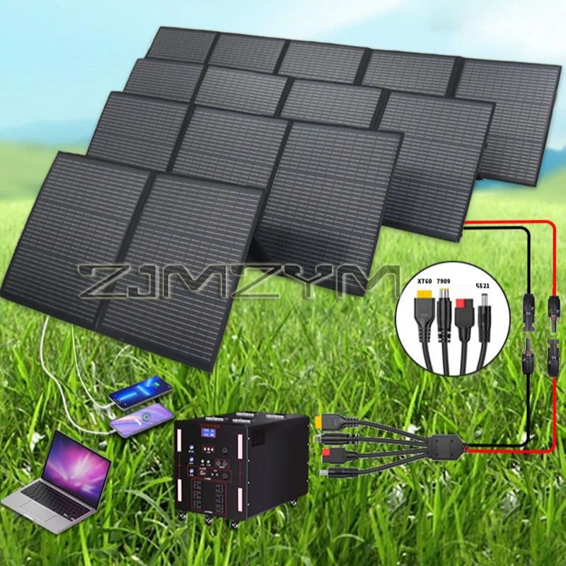 Solar Panel 200W - Składany panel słoneczny 300W / 250W