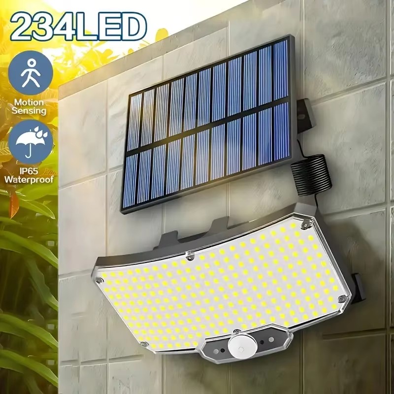 Solar Lamp - 234 LED Solarne Lampy Zewnętrzne z