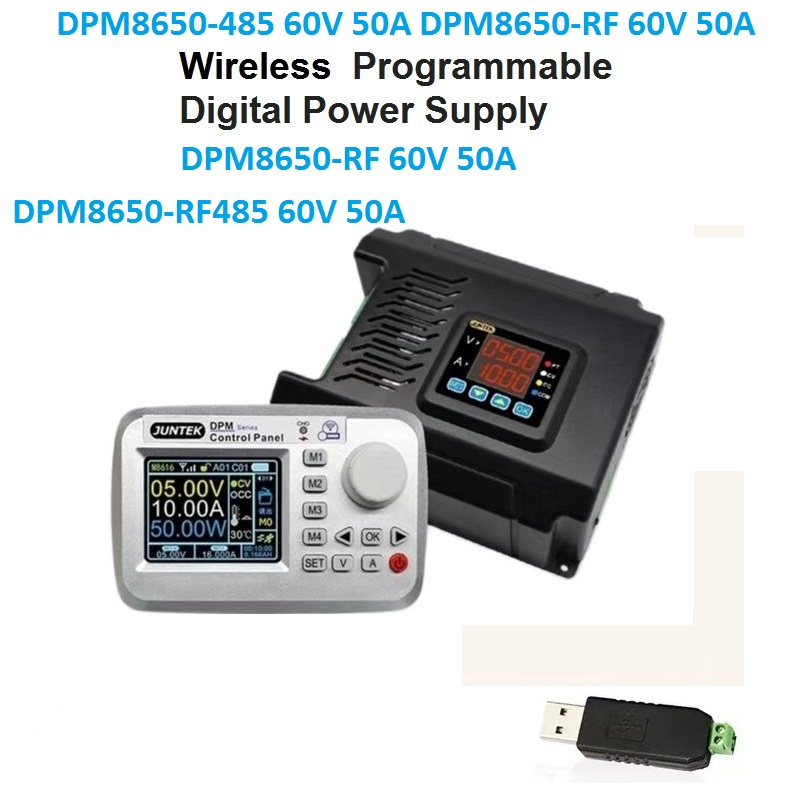 Charge Controller Solar - DPM8650-485RF 60V 50A woltomierz zdalnego sterowania