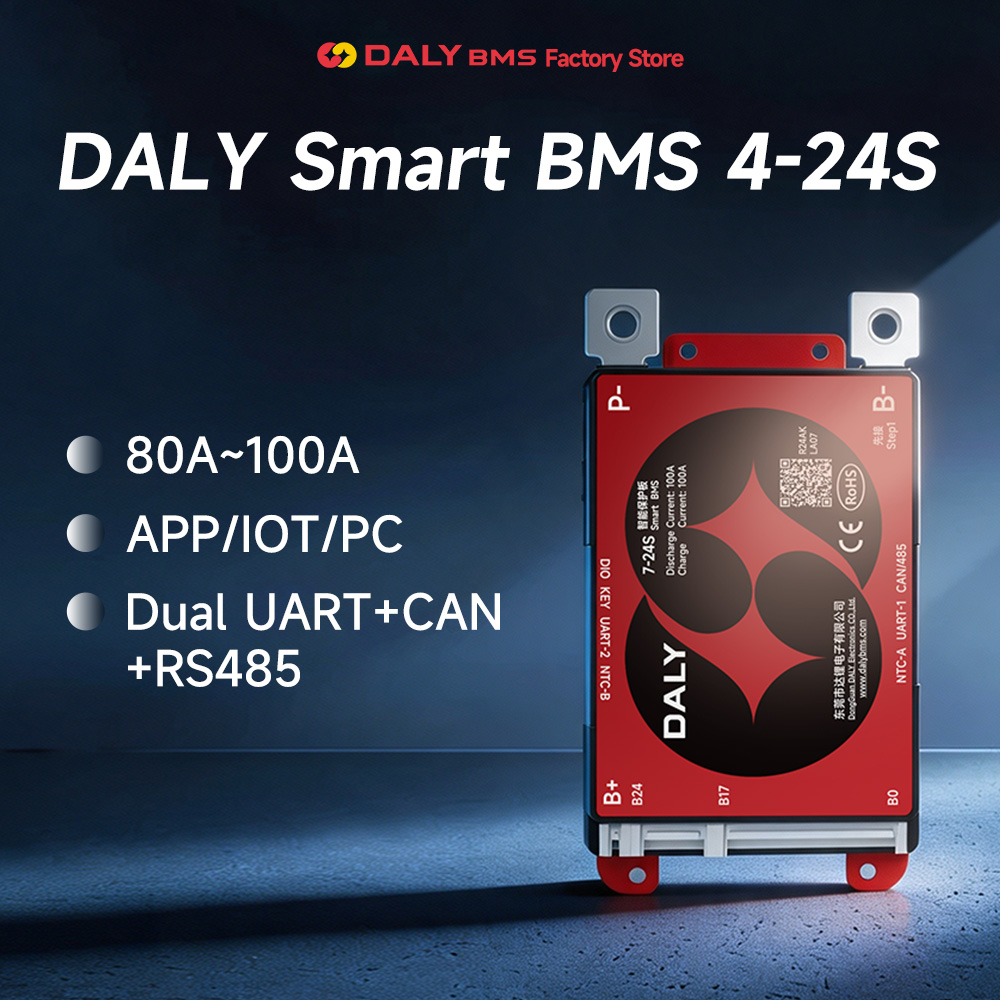 DALY SMART BMS LFP 4S 7S 8S 16 – Lithium Battery 12V recenzja i cena