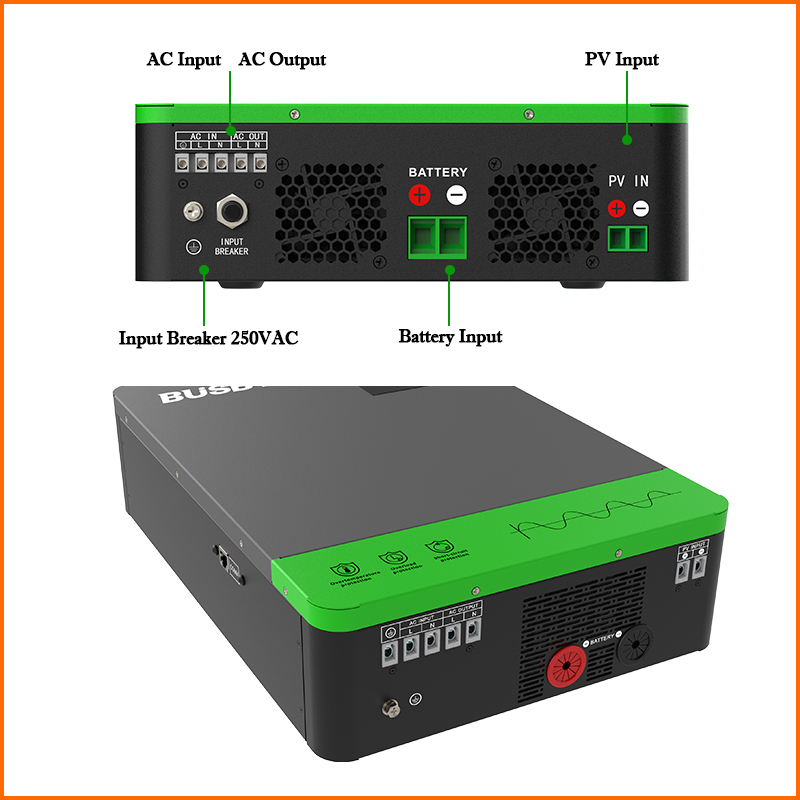 4.2KW 6.2KW Hybrydowe inwerter – Charge Controller Solar recenzja i cena