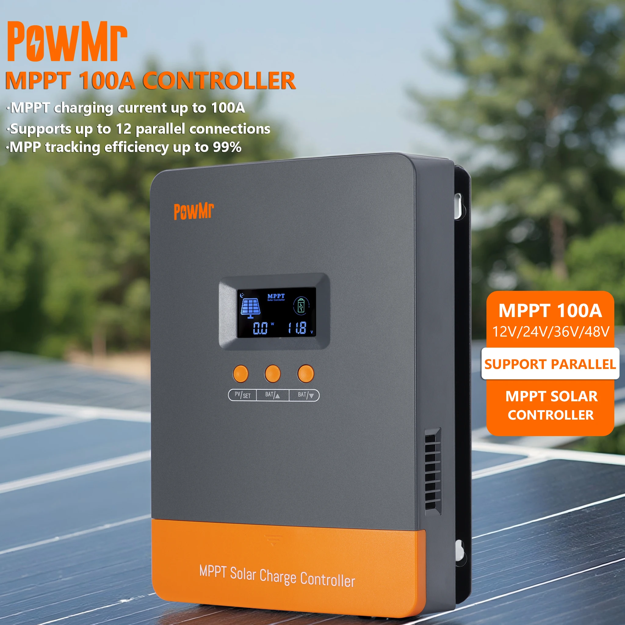 PowMr Gorąca Wyprzedaż Regulat – Charge Controller Solar recenzja i cena