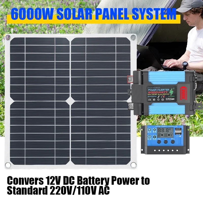 Zestaw solarny o mocy 6000W wy – Solar Panel 200W recenzja i cena