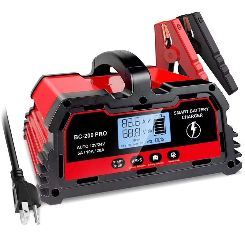 Inteligentna szybka ładowarka  – Lithium Battery 12V recenzja i cena