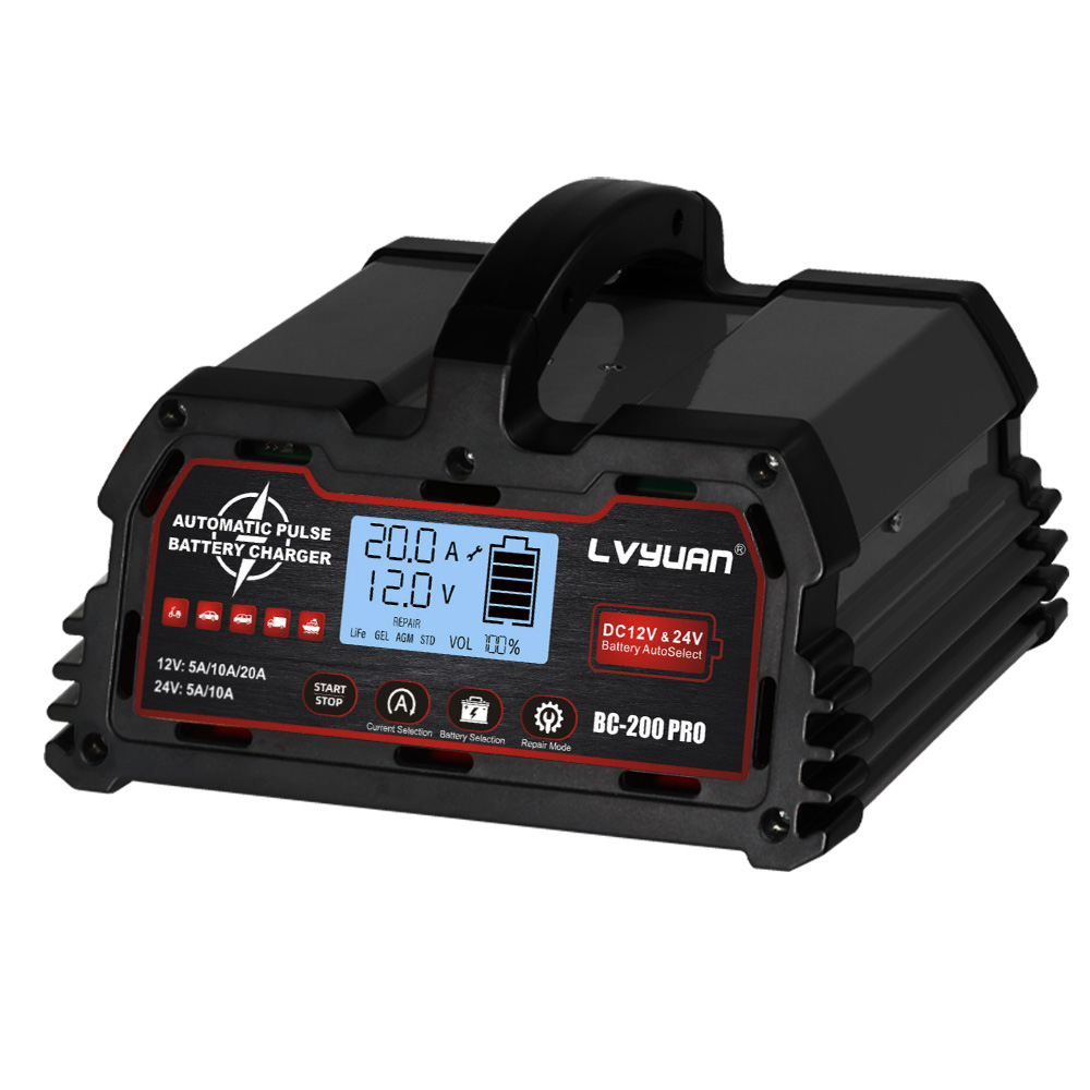 Inteligentna szybka ładowarka  – Lithium Battery 12V recenzja i cena