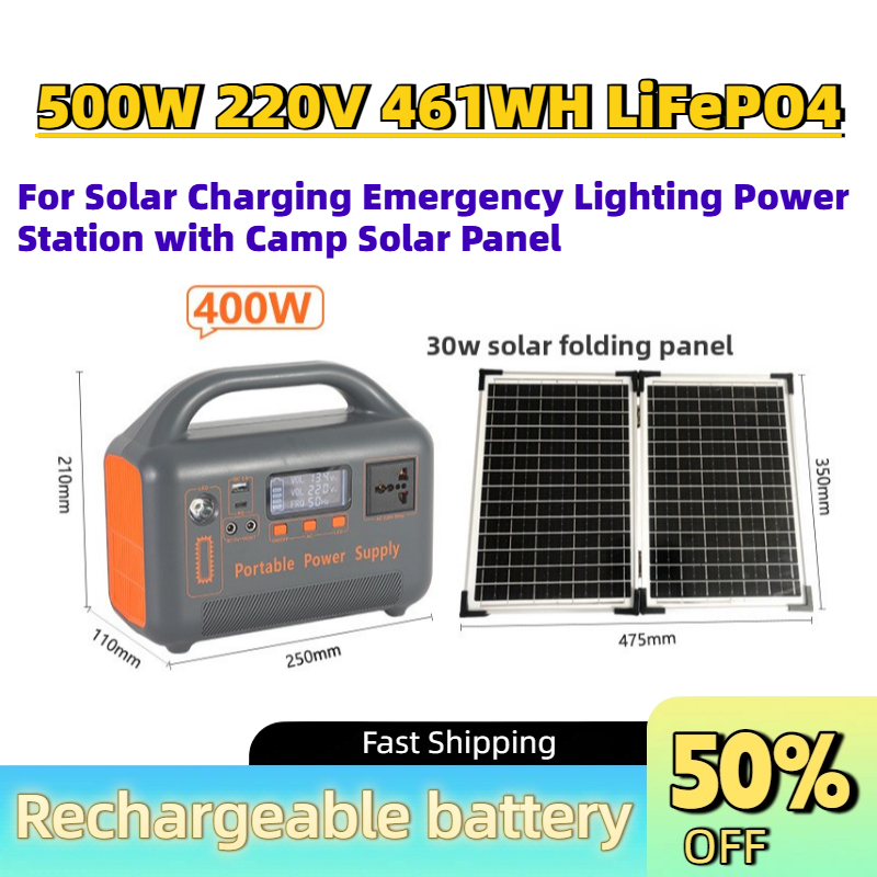 Przenośny akumulator 500W 220V – Solar Panel 200W recenzja i cena