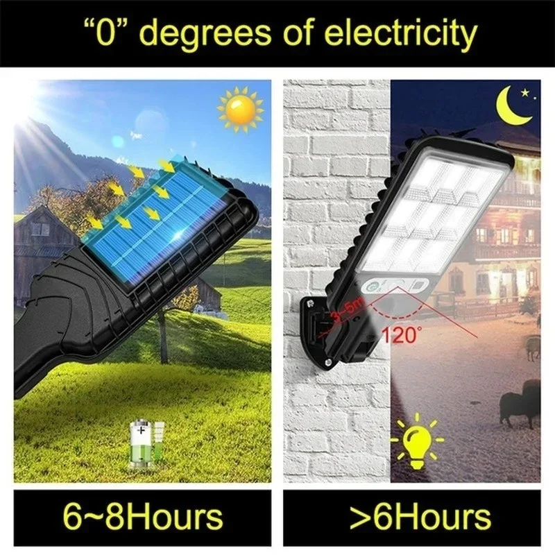 Mocna LED-owa lampa solarna ze – Solar Lamp recenzja i cena