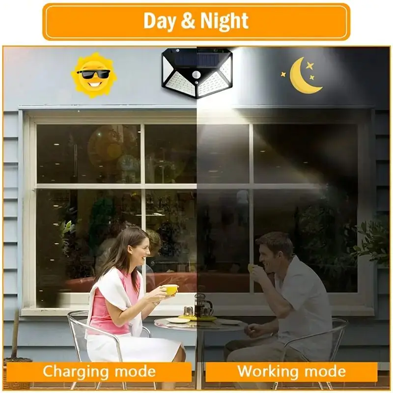 100 LED Zewnętrzna Solarna Lam – Solar Lamp recenzja i cena