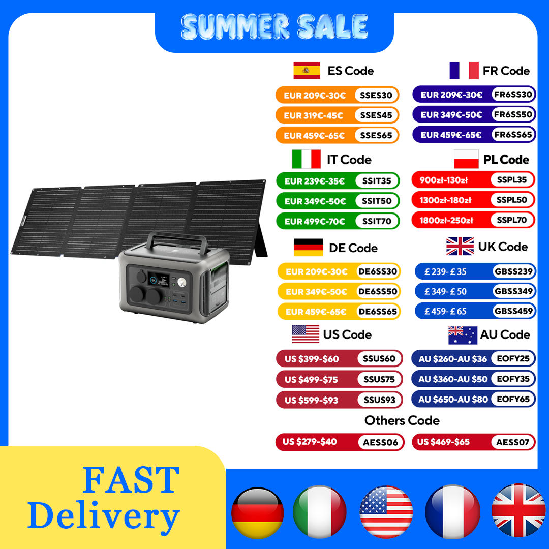 Stacja zasilania ALLPOWERS R60 – Solar Generator recenzja i cena